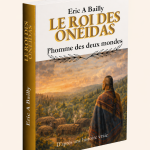 le roi des onéidas livre face avant fond #F8F0E8