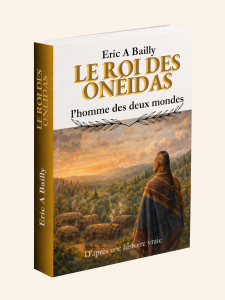 le roi des onéidas livre face avant fond #F8F0E8